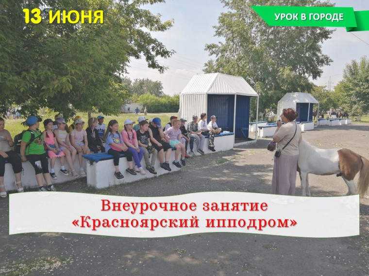Урок в городе.